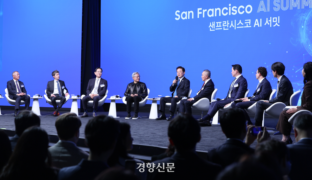 이재명 대통령, 샌프란시스코서 'AI 선언'…韓 AI 생산기지 표방